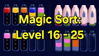 Magic Sort - Level 16 - 25