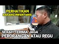 SERAH TERIMA JAGA SATPAM DI POS PENJAGAAN