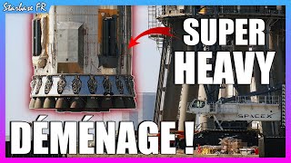 Pourquoi SpaceX déplace le Super Heavy ? - Starship Update n°17