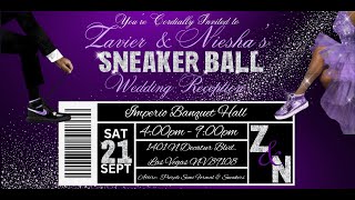 Zavier and Niesha's Sneaker Ball Wedding Reception Sept 2024