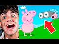 TENTE NÃO RIR PEPPA PIG EDIÇÃO MINECRAFT