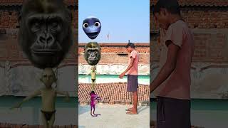 Frog , joker,  \u0026 gorilla,  dame to cosita #viralvideo #trending #shorts