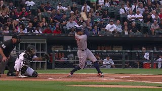 HOU@CWS: Springer singles in first at-bat off the DL