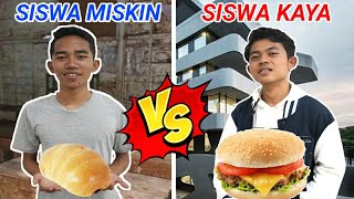 SISWA KAYA VS SISWA MISKIN LAGI PUASA! Borong Takjil Ter Banyak! | Mikael TubeHD