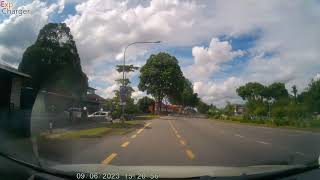 Kuching road driving (Speed x2)