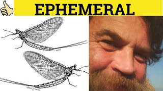 🔵 Ephemeral Ephemera - Ephemeral Meaning - Ephemera Examples- Ephemeral Defined- GRE3500 Vocabulary