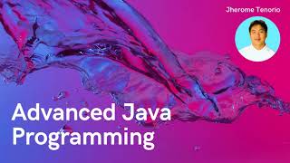 Advanced Java Programming Exercise 4