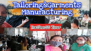 MARYJANE's Tailoring \u0026 Garments Business TOUR | MARILAO BULACAN | Denchir Vlog