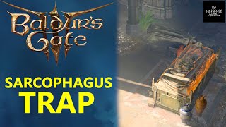 Baldur's Gate 3 Sarcophagus Trap - Dank Crypt Puzzle