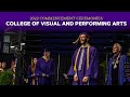 2022 College of Visual and Performing Arts Commencement