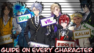 Twisted Wonderland Character 101 | A Guide on Every Night Raven Student (No Story Spoilers)