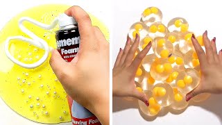 12 Hour Oddly Satisfying Slime ASMR No Music Videos - Relaxing Slime 2023