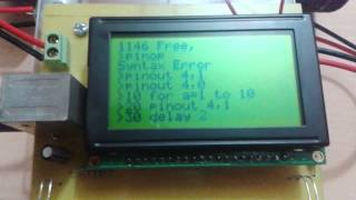 Arduino BASIC Computer on wheels