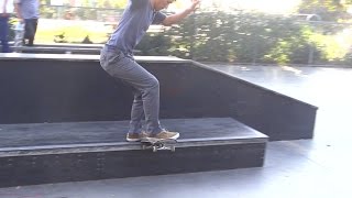 TODAY JOHN LEARNS NOSE SLIDE NOLLIE HEELFLIP OUT