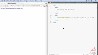 CSS 3 Lesson 2 Inline CSS