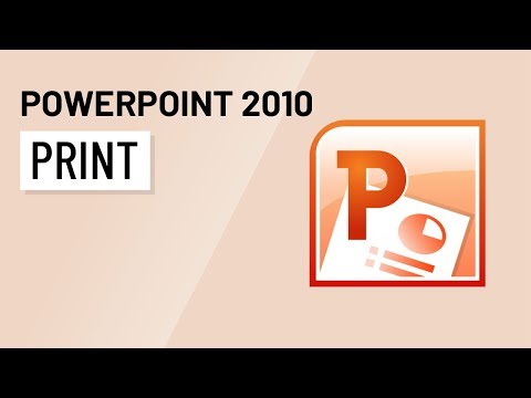 PowerPoint 2010: Printing PowerPoint 2010: Printing