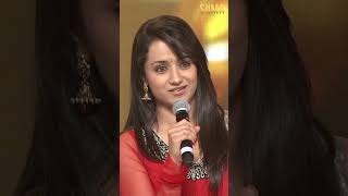 Trisha felt special to receive the award on the occasion of her 10th anniversary in films