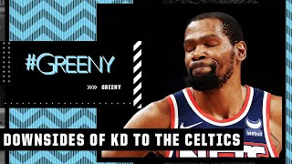 #Greeny HATES the idea of a Kevin Durant Celtics-Nets trade 👀