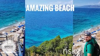 EUROPE'S  CRAZIEST  BEACH / STUNNING VIEWS .KSAMIL ALBANIA /SHPELLA E PELLUMBAVE SHQIPERI