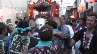 2012年　鎌倉長谷甘縄神明宮例大祭神輿渡御（宮入）