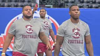 SC State Takes The Field In Mercedes Benz Stadium