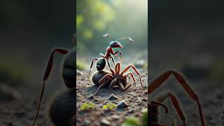 Epic Ant vs Insects Battle! Who will win? #shorts #youtubeshorts #viralshort #viralvideo