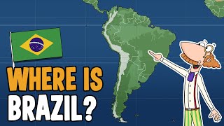 Where is Brazil? | Fun Facts About Brazil for Kids! 🌏