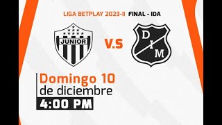 Junior vs. Medellín: Análisis y comentario - final ida Liga BetPlay Dimayor 2023-2