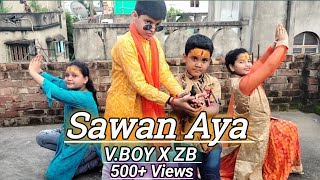 Sawan Aya - V boY X ZB | Official Music Video | Music- ExE | Bam Bhole New Rap Song 2021|