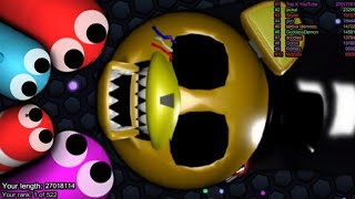 Slither.io . NOO BSNAKE vs.PRO MONSTER SNAKE / Epic Slither.io Gameplay (Slitherio Funny Moments)OMG