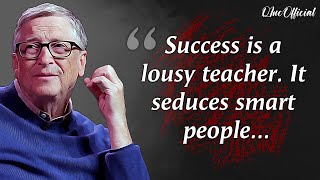 Bill Gates Motivational Quotes On Success you need to Know before 40 | Quotes Incorporated