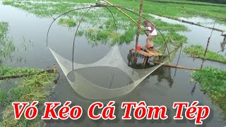 Vó Kéo Tôm Tép [ Khách bên nước ngoài gửi về ] Cung cấp sỉ lẻ vó kéo cá ... A Cường 0982510555