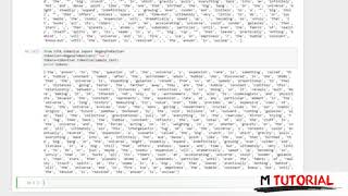Tutorial Python from zero to hero #06 Tokenization # M Tutorial