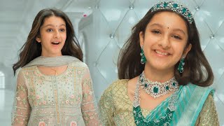 Mahesh Babu Daughter Sitara's PMJ Jewels Ad | Sitara Ghattamaneni First Ad | Manastars