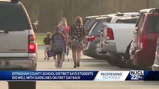 Effingham County first day of schools