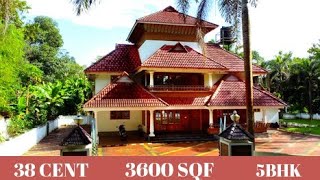 38 CENT + 3600 SQF +  5BHK HOUSE SALE IN MUVATTUPUZHA | 24 KERALA PROPERTIES | 105 th video |