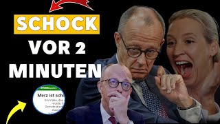 🔥Plötzlicher und raketenhafter Aufstieg der AfD!📊Merz schickt eine schockierende Nachricht an Weidel