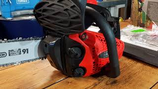 Chainsaw Scheppach CSP 2540 UNBOXING , One-handed chain saw !