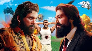 ALLU ARJUN Pushpa 2 vs YASH Kgf in GTA 5