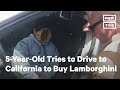 5-Year-Old Tries to Drive Parents' Car to California to Buy Lamborghini | NowThis