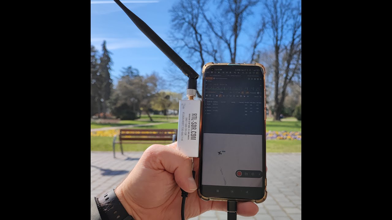 SDRangel Android RTL-SDR V3 ADS-B AIS Reception - YouTube