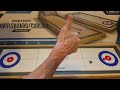 gosports shuffleboard and curling 2 in 1 table top board game review hours of fun