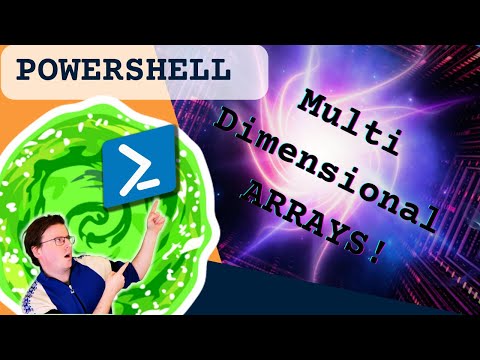 Начинаем использовать Powershell в мультивселенной! Многомерные массивы