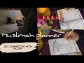 Plan with me/July month planner/muslimah planner/islamic planner/how to plan your month/muslimah/