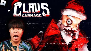 โดนซานต้า ไล่ตอก😥 (Roblox Claus Carnage)