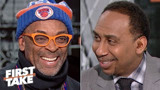 'I look stupid' for spending $10 million on Knicks tickets - Spike Lee to Stephen A. | First Take