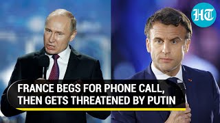 Amid 'French Mercenaries In Ukraine' Report, Russia Warns France In Phone Call Over Macron's Threat