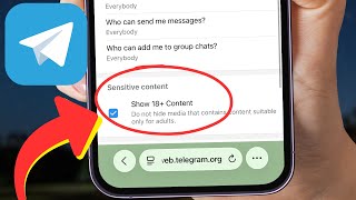 ENABLE Sensitive Content on Telegram (iOS & Android) [2025]