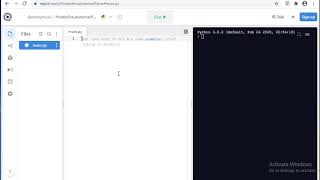 Quick Start Using Repl.it (w/ python)