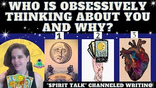 WHO IS OBSESSIVELY THINKING ABOUT YOU AND WHY? TAROT PICK A CARD READING (+Astro Dice + Spirit talk)